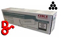 Genuine OKI ES5460 Toner Black 43865732